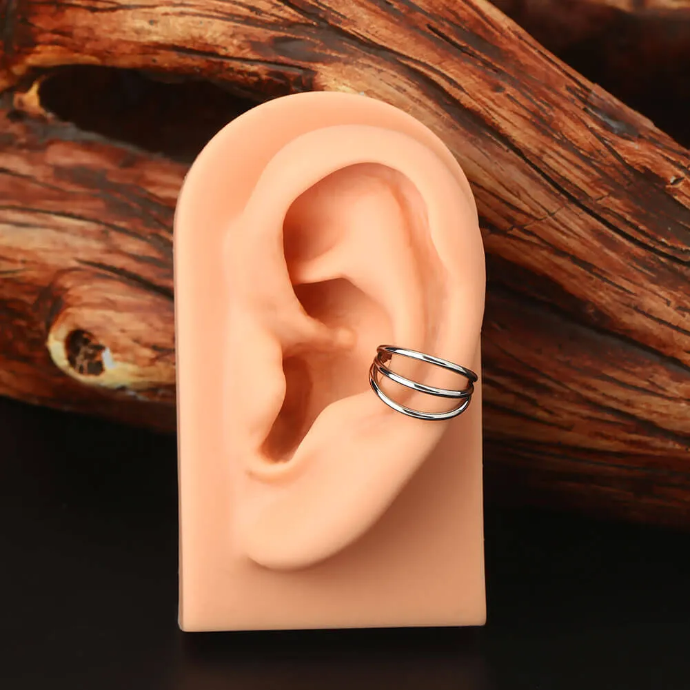 16G Triple Layered Hinged Segment Cartilage Rings