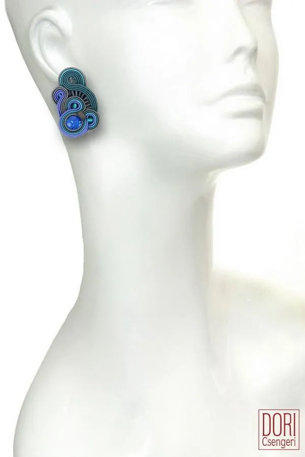 Accent Elegant Blue Clips