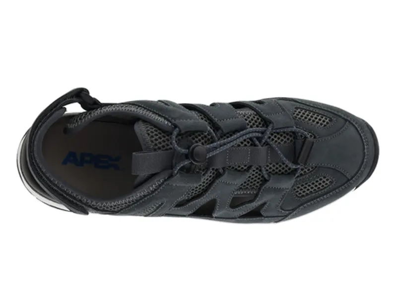 Apex Mens Closed Toe Sandal