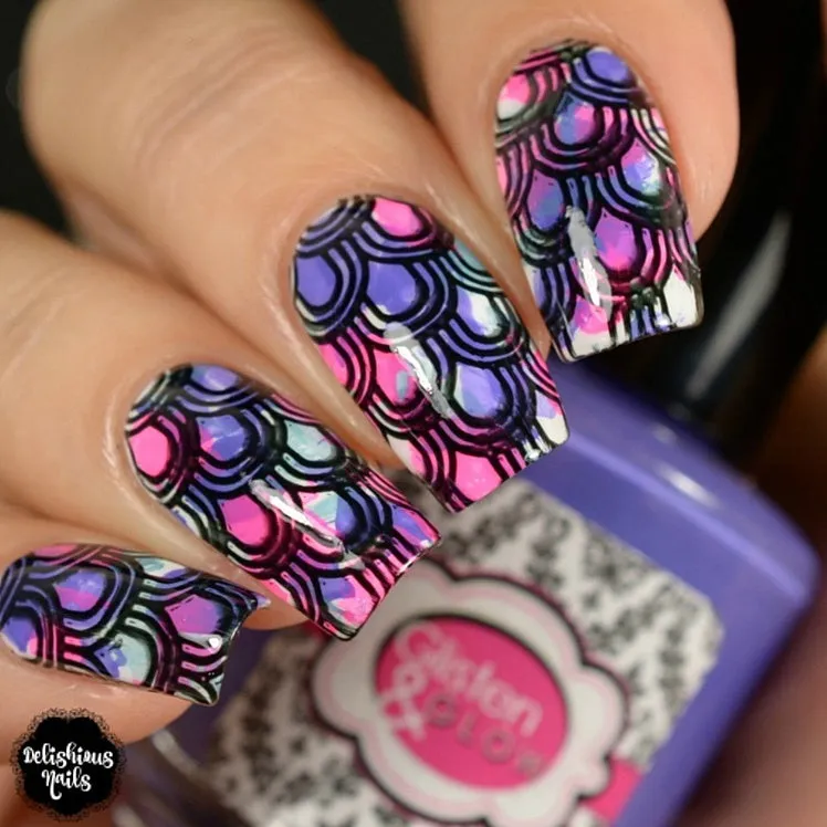 Art Deco Flair - Uber Chic Stamping Plate