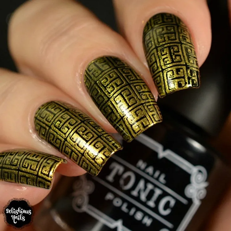 Art Deco Flair - Uber Chic Stamping Plate