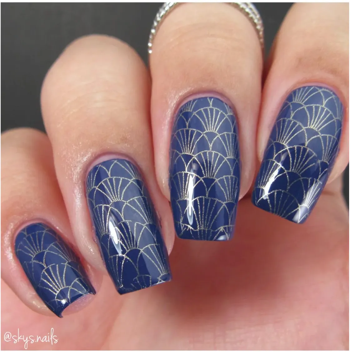 Art Deco Glam - Uber Chic Stamping Plate