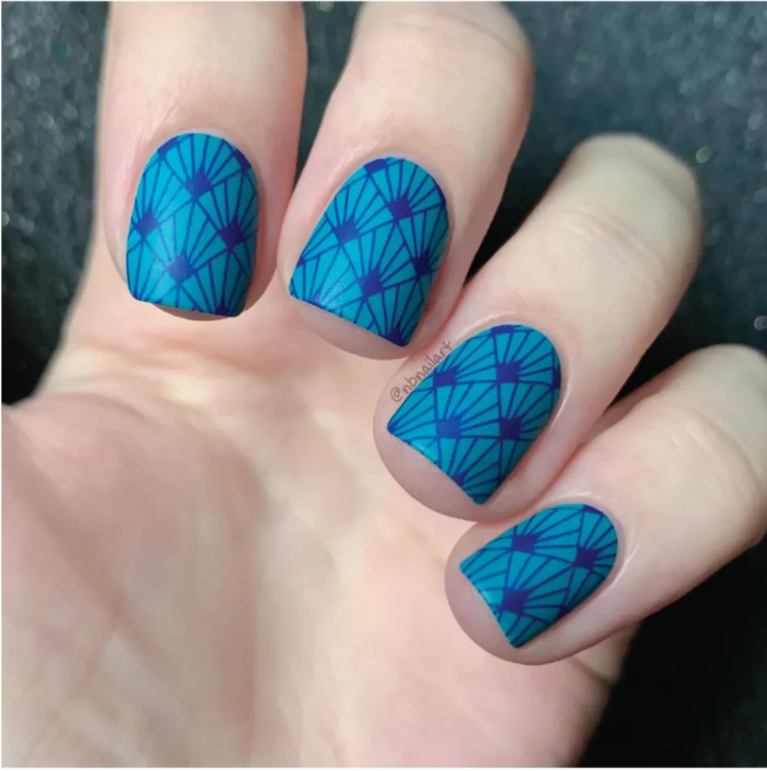 Art Deco Glam - Uber Chic Stamping Plate