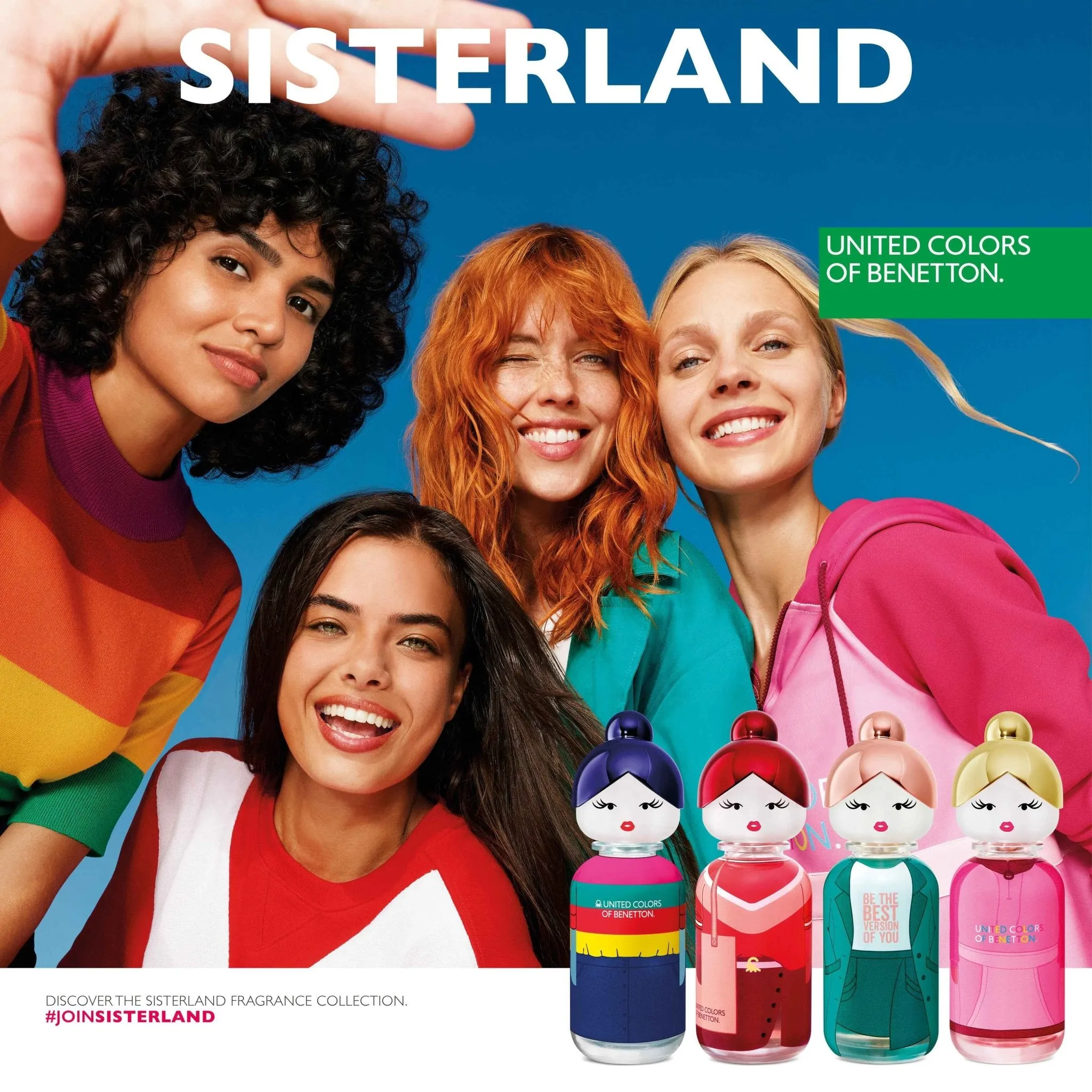 Benetton Sisterland Green Jasmine EDT For Women 80Ml