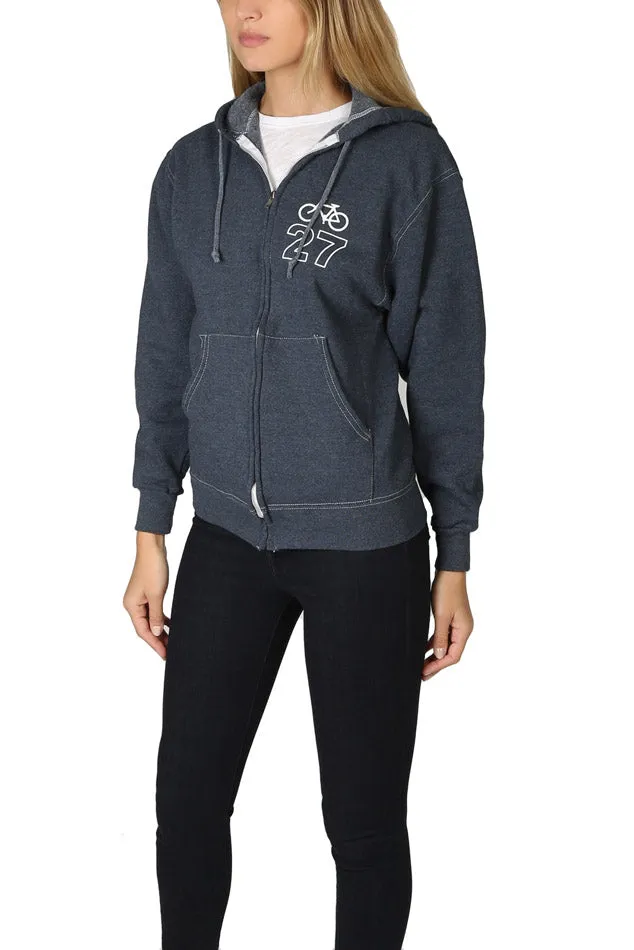 Bicycle 27 Hoodie Cobalt