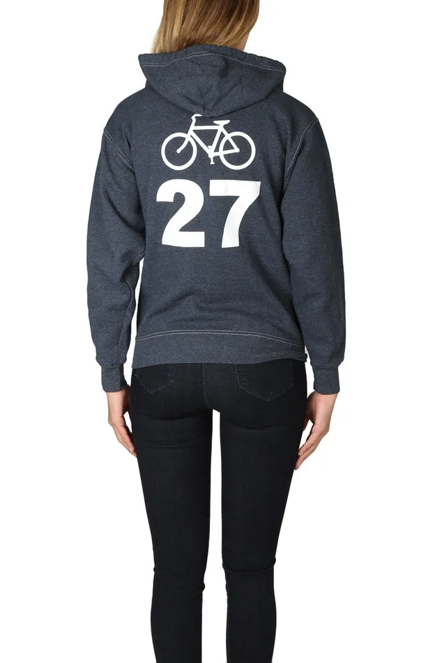 Bicycle 27 Hoodie Cobalt