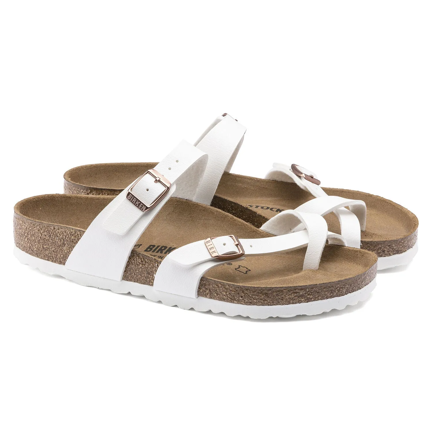 BIRKENSTOCK MAYARI WHITE BIRKO-FLOR