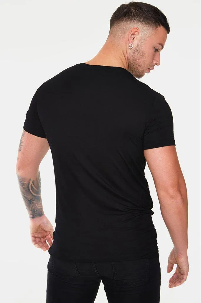 Black Hearted Veins Men's T-Shirt