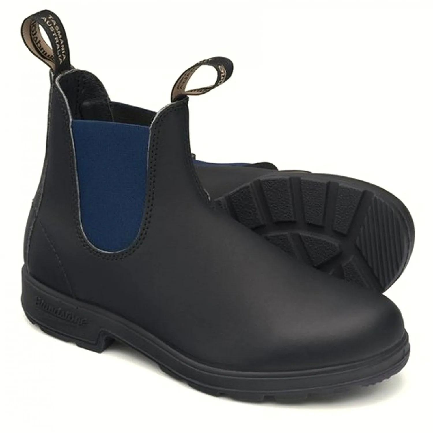 Blundstone 1917 Boots - Black with Navy Elastic