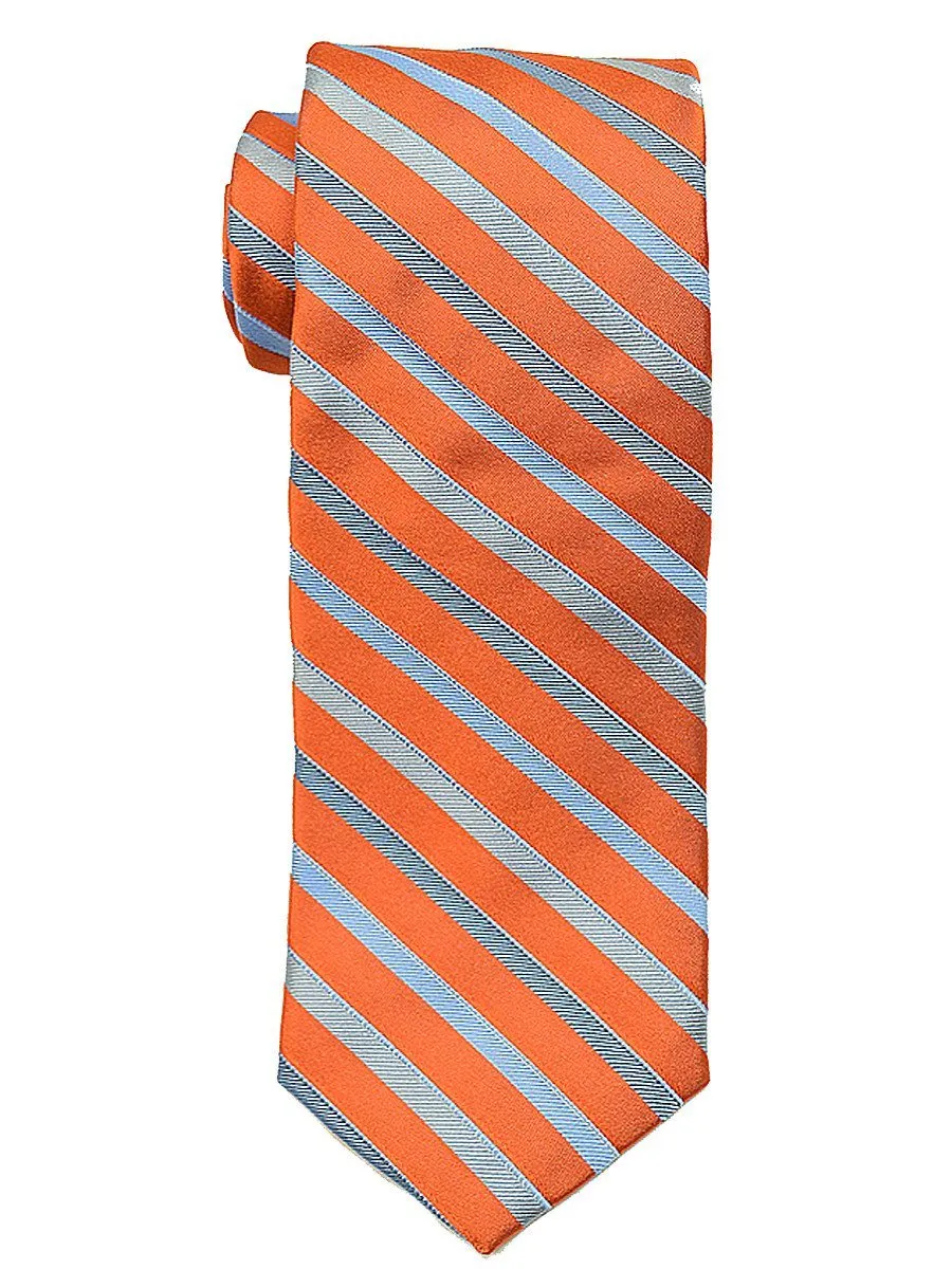 Boy's Tie 18893 Orange/Blue