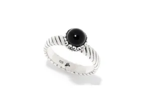 Comet Ring- Onyx