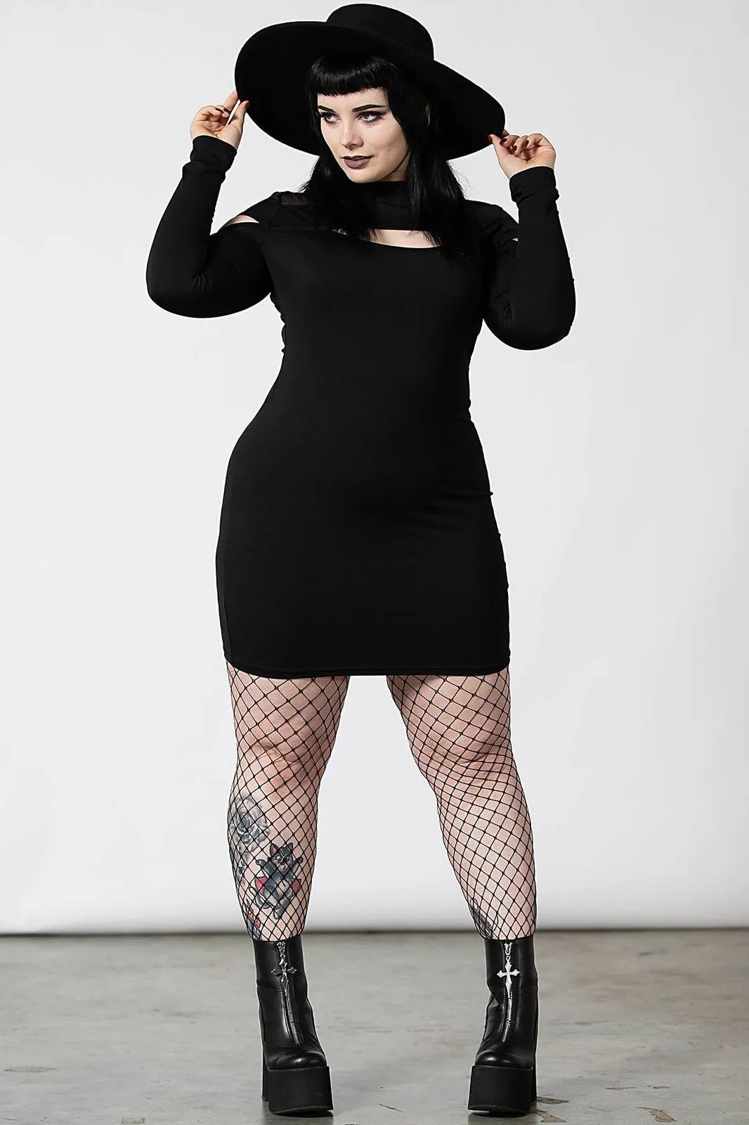 Cosmic Shift Long Sleeve Dress