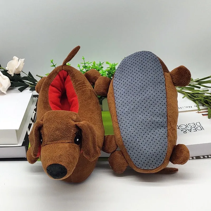 Dach Everywhere™ Dachshund Winter Slippers