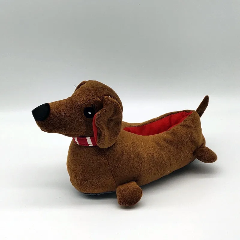 Dach Everywhere™ Dachshund Winter Slippers