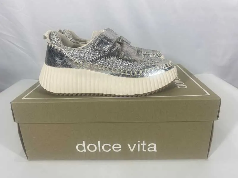 DEMO SNEAKERS SILVER KNIT - re:vita