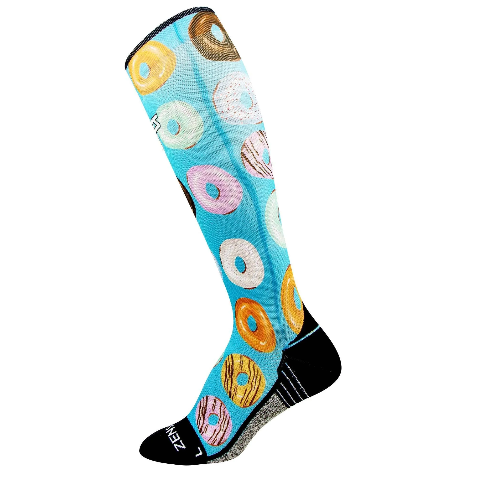 Donuts Compression Socks (Knee-High)