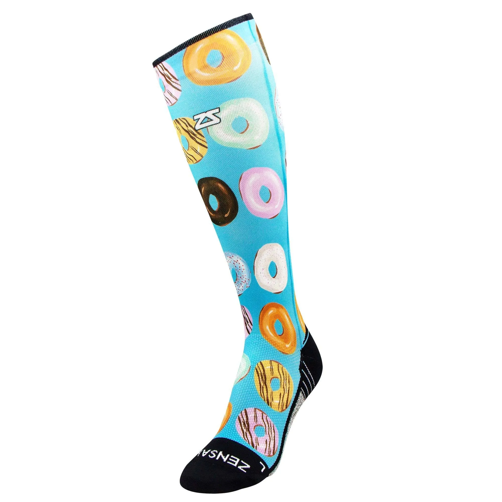 Donuts Compression Socks (Knee-High)