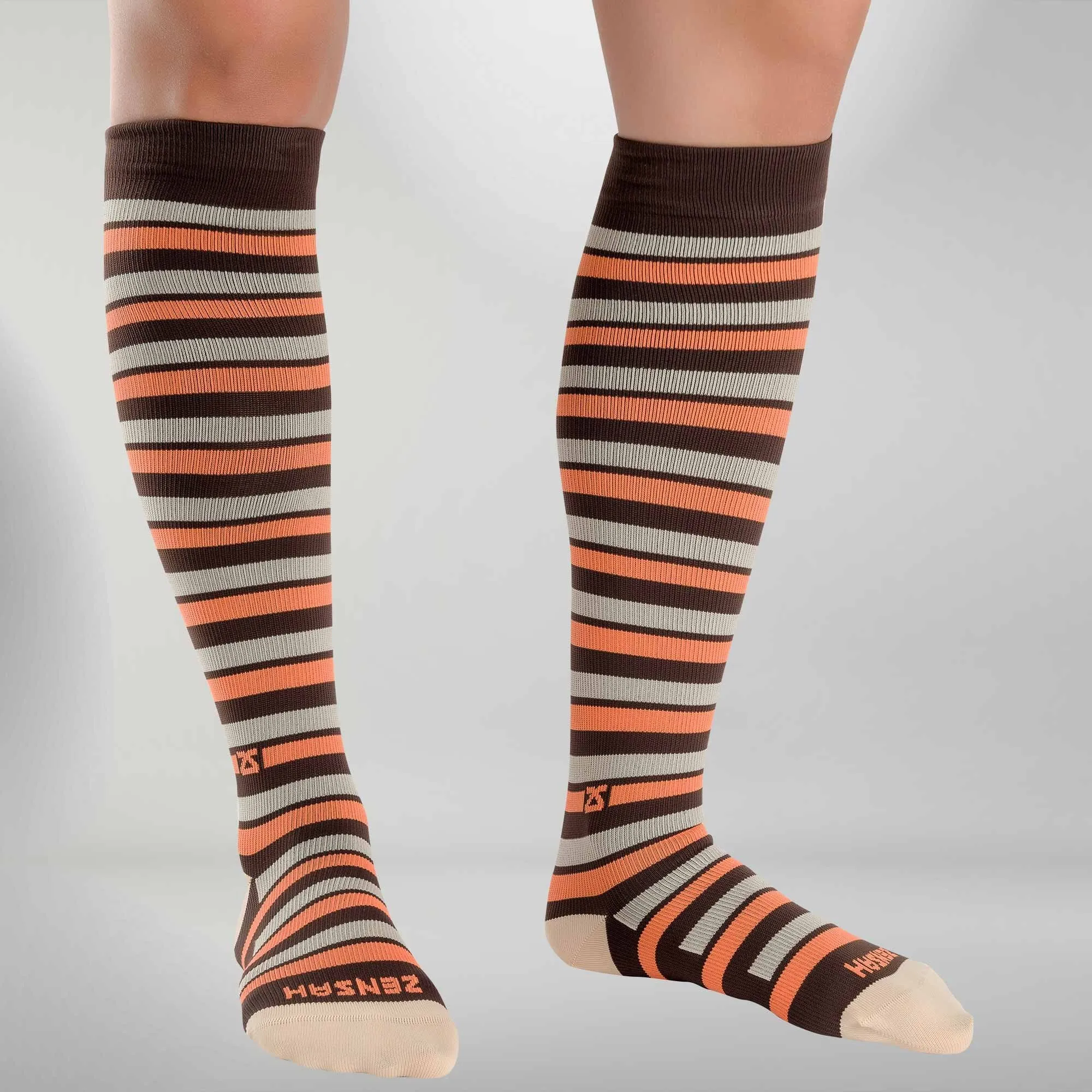 Even Stripes Compression Socks