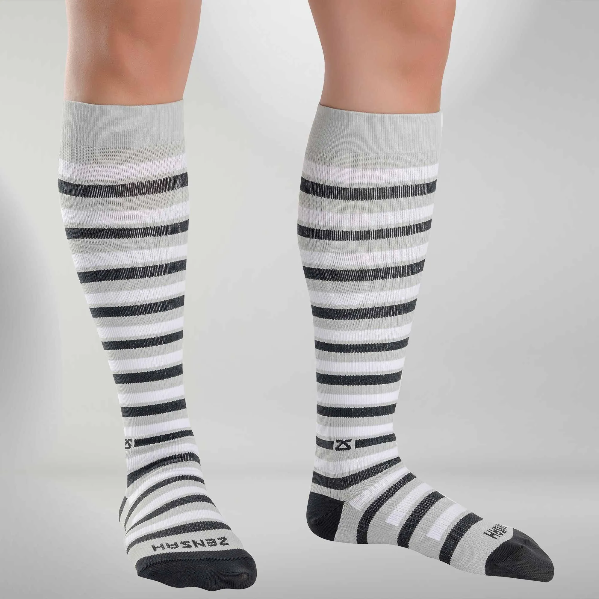 Even Stripes Compression Socks