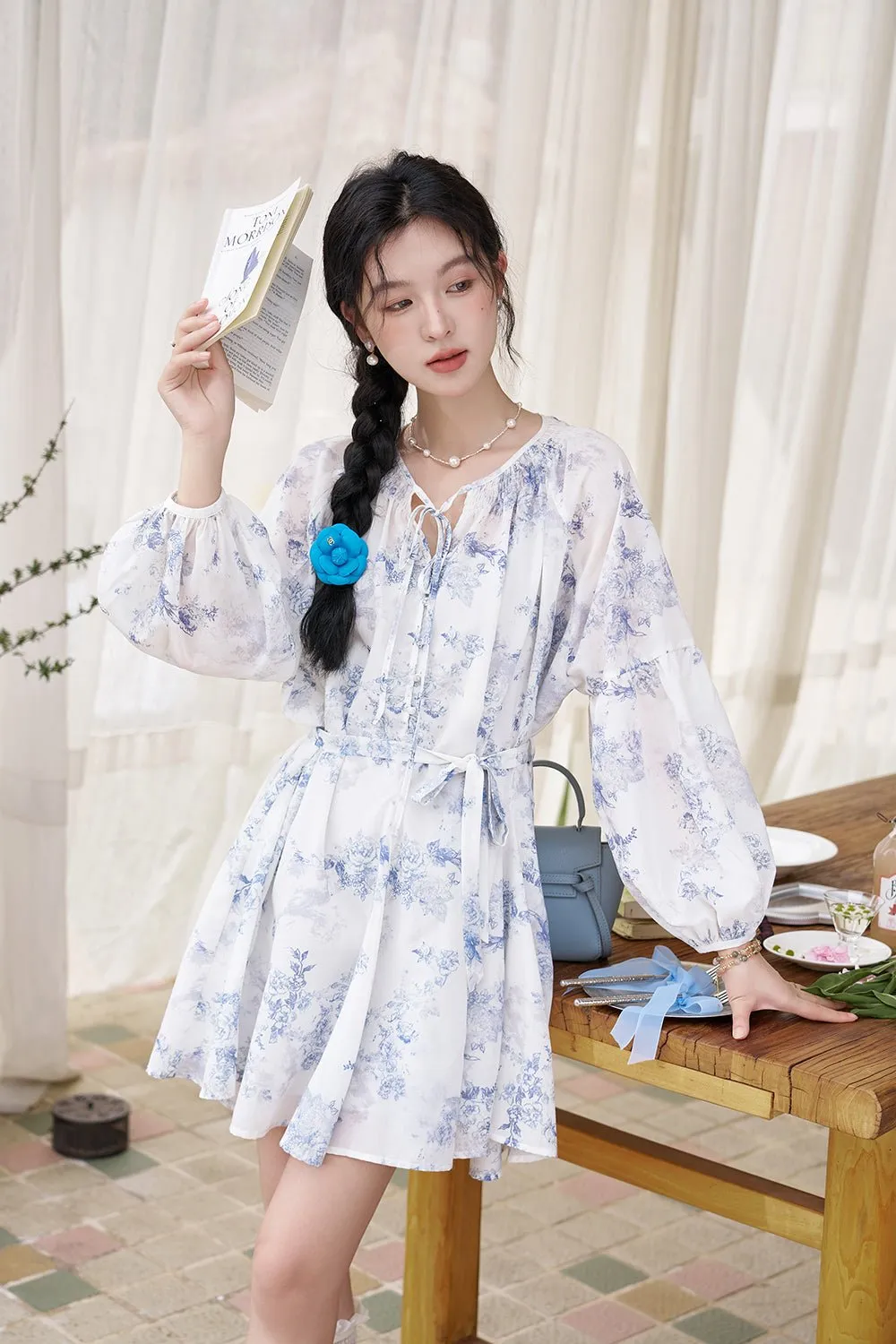 Floral Midi Dress for Women