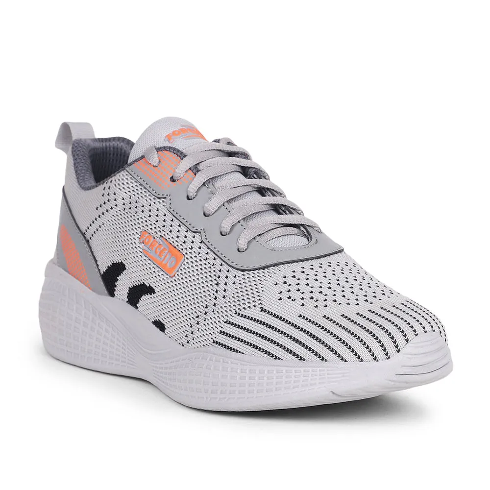 Force 10 By Liberty Men FRANKY-EB L.Grey Sports Lacing Shoes