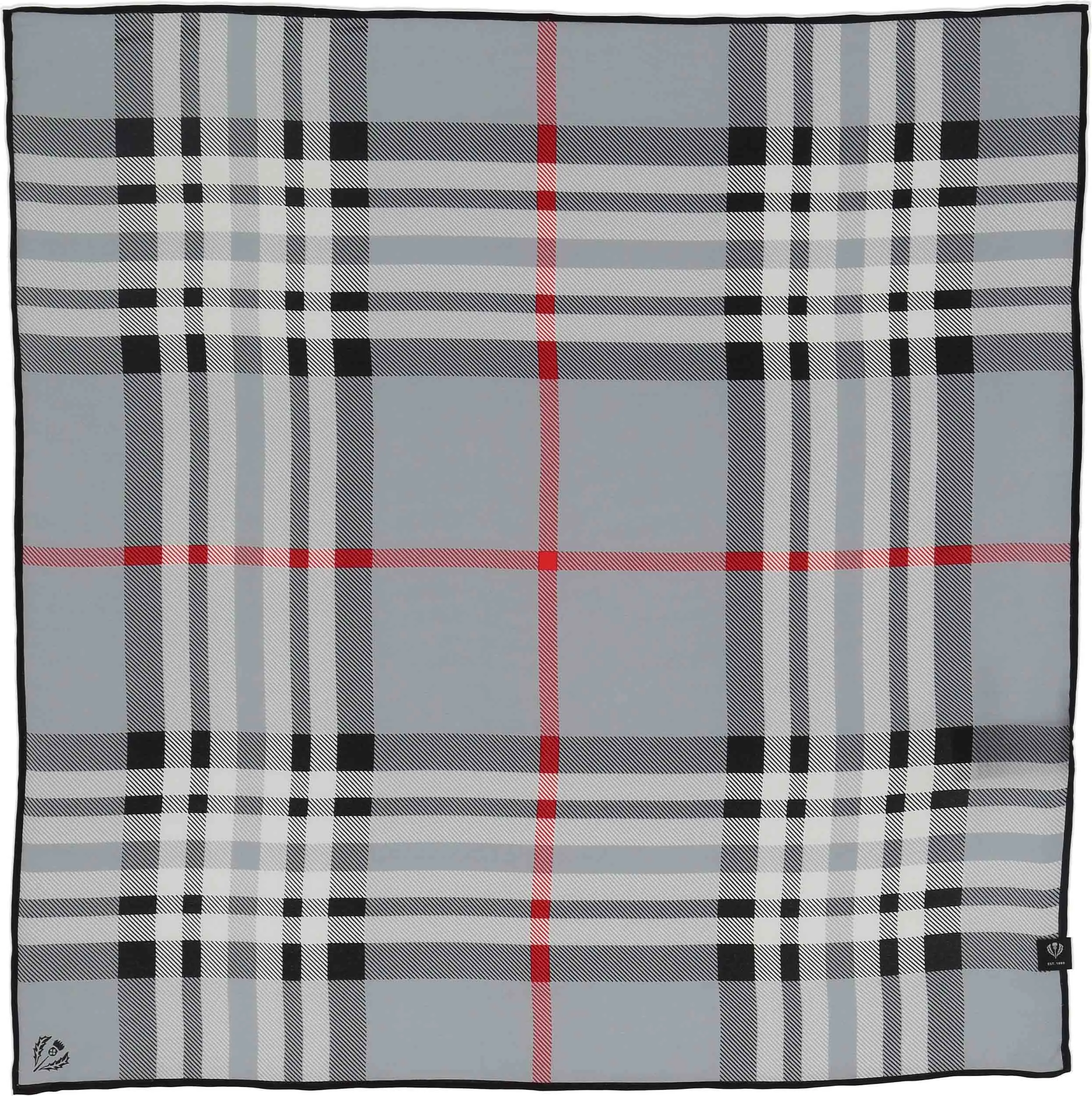 Fraas Plaid Silk Neckie