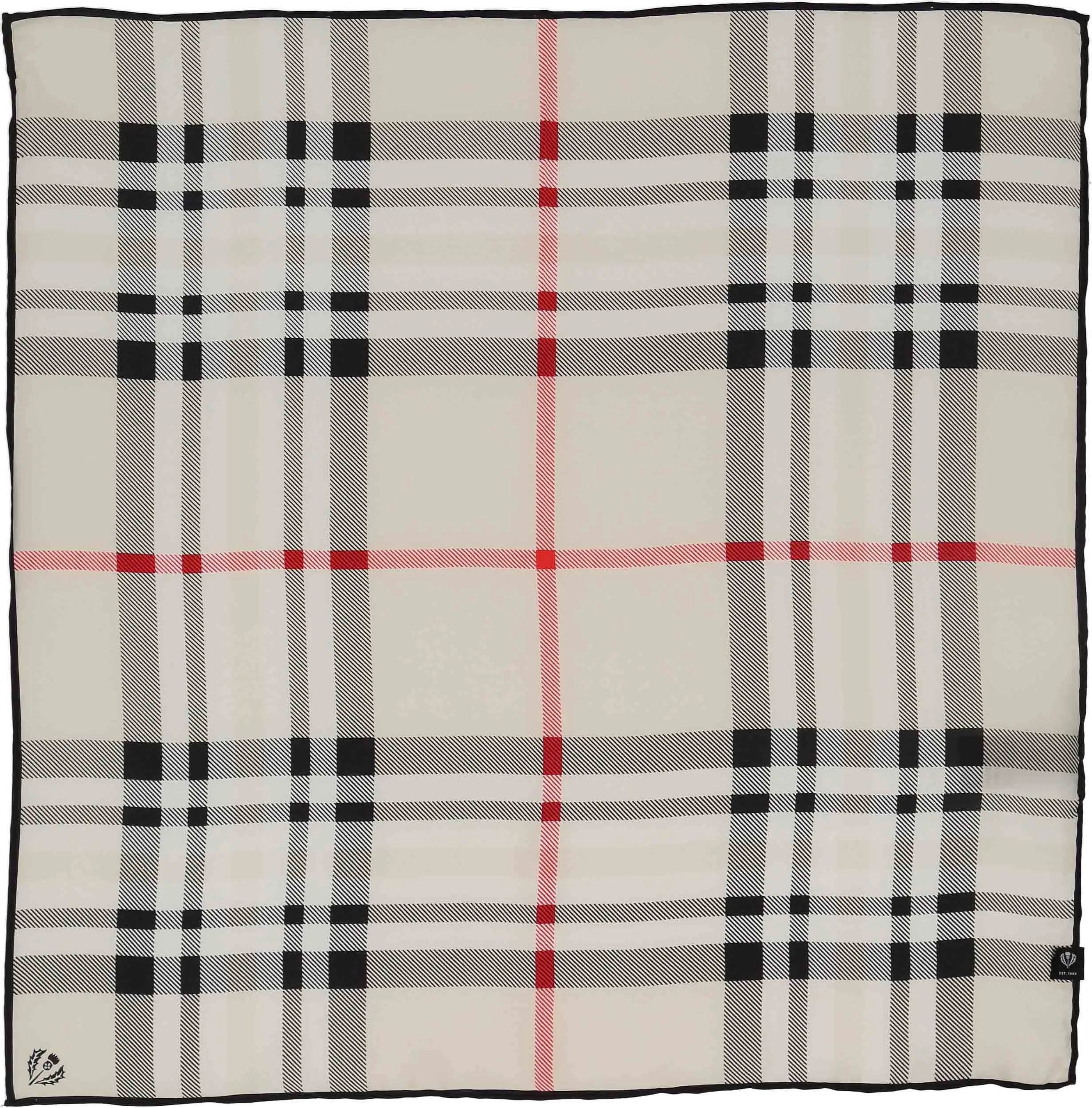 Fraas Plaid Silk Neckie