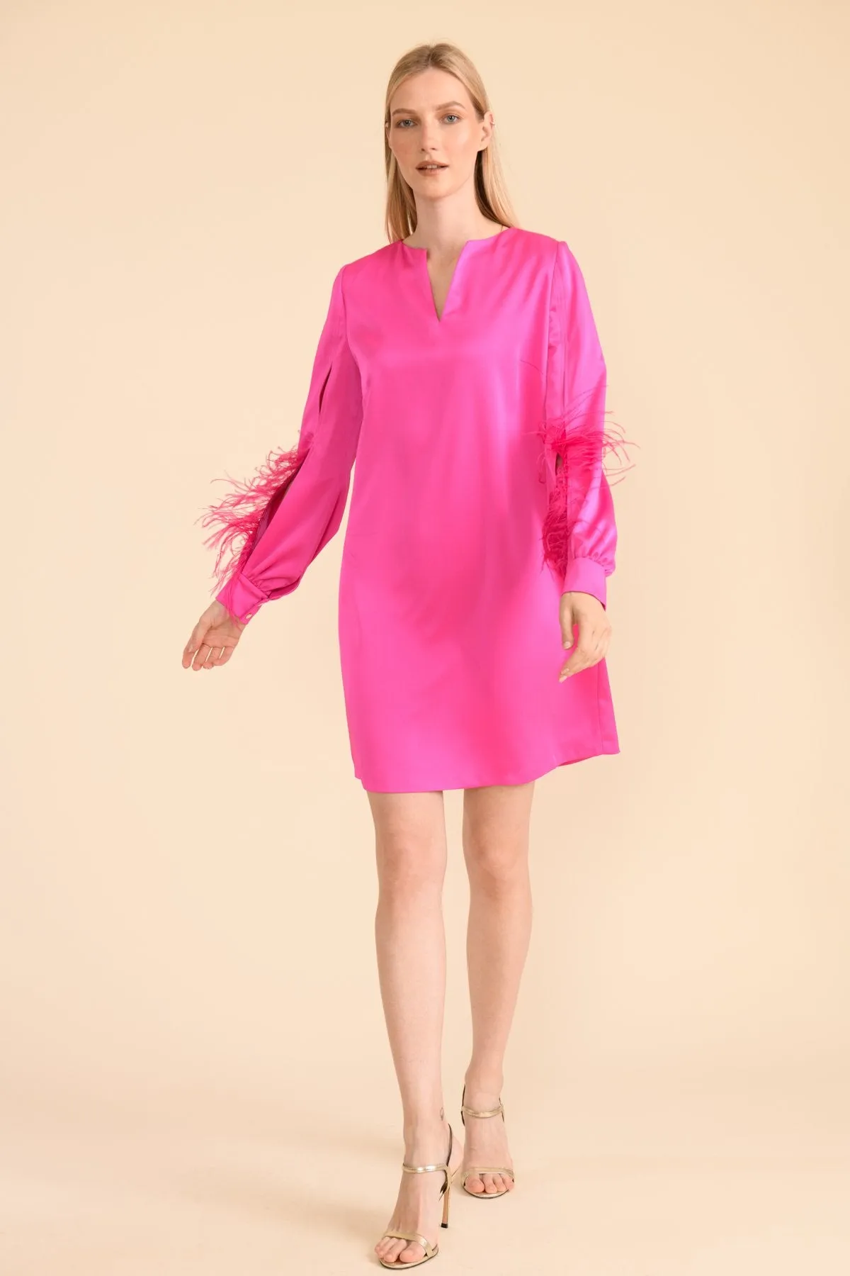 Ginger Fushia Caroline Kilkenny Dress