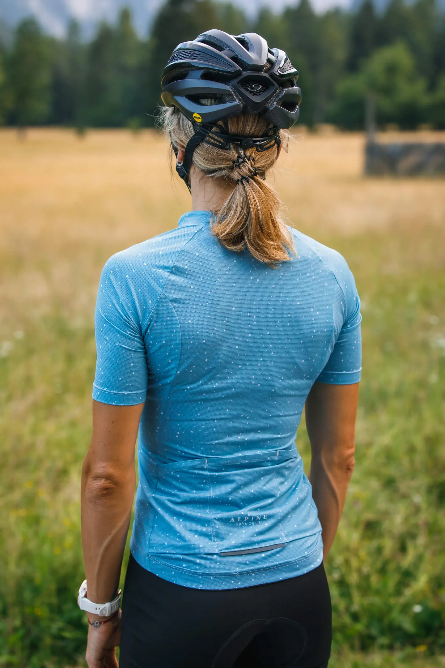 Glide Cycling Jersey Arctic Blue