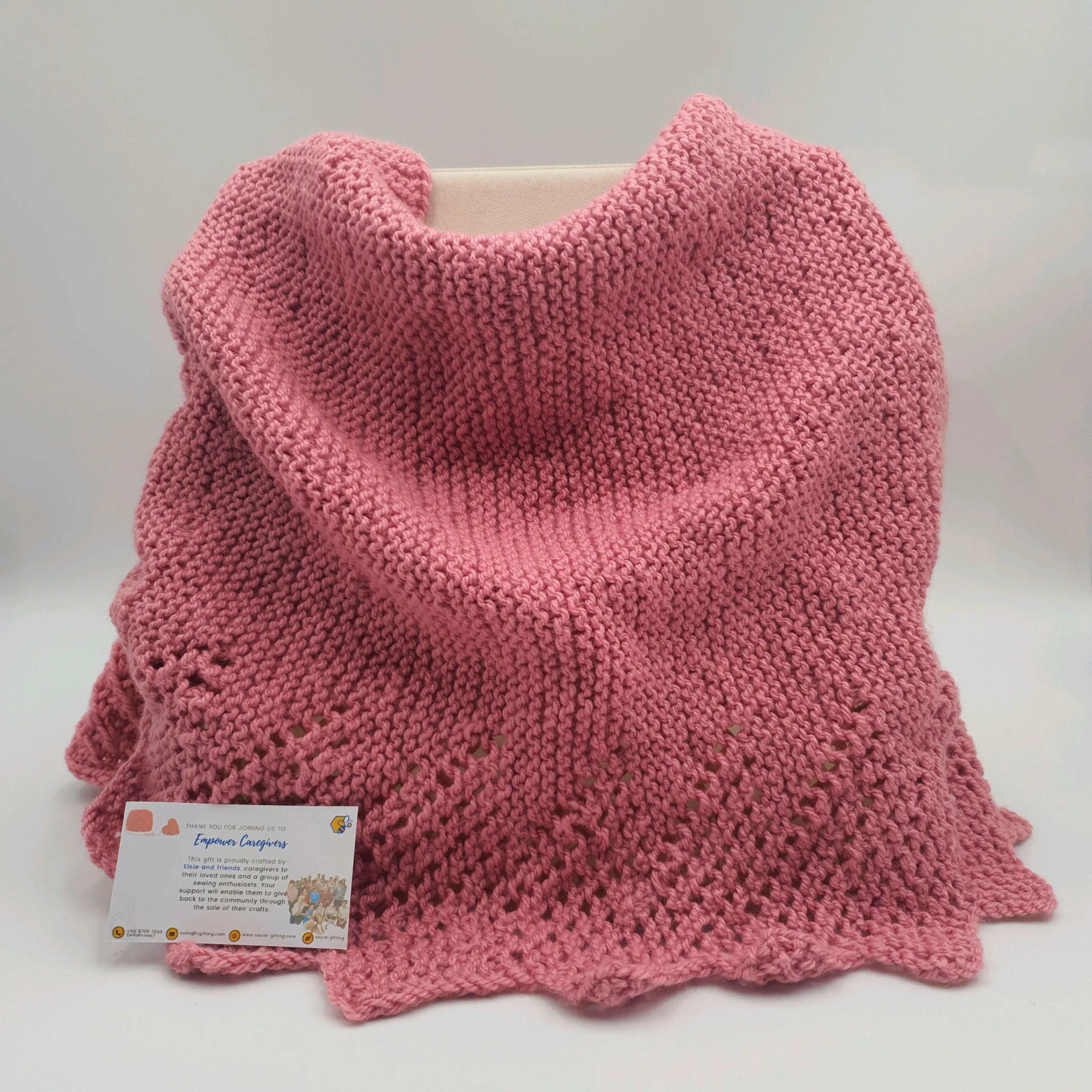 Hand-Knitted Shawl