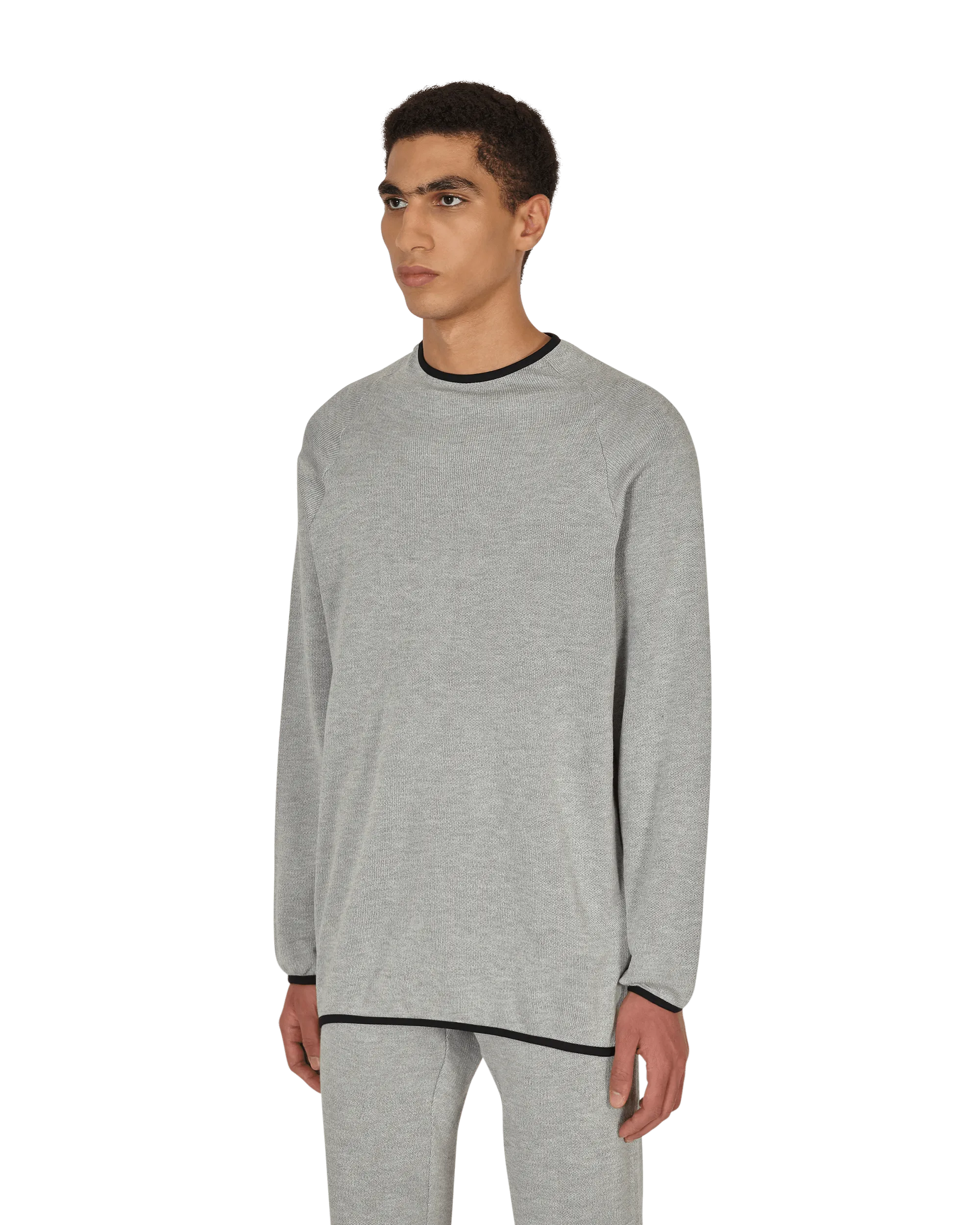 Knitted Underlayer Top Grey