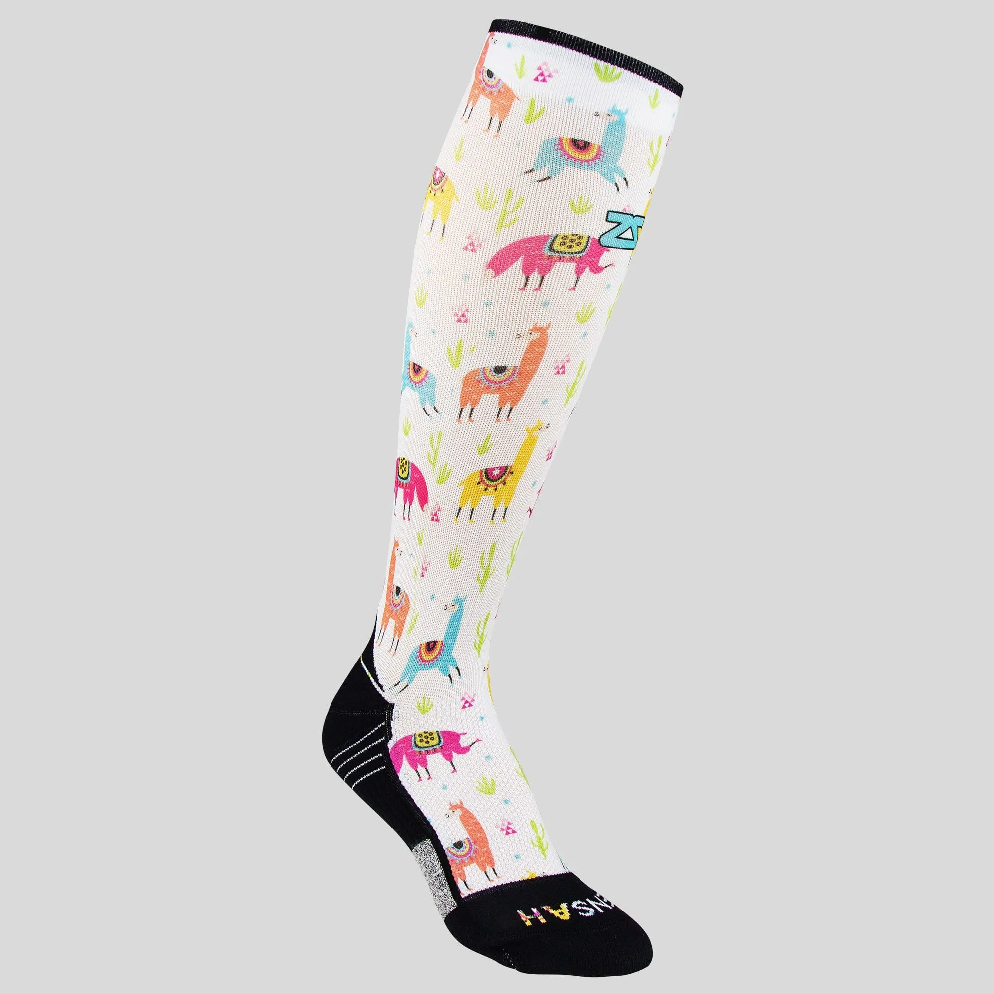 Llamas Compression Socks (Knee-High)