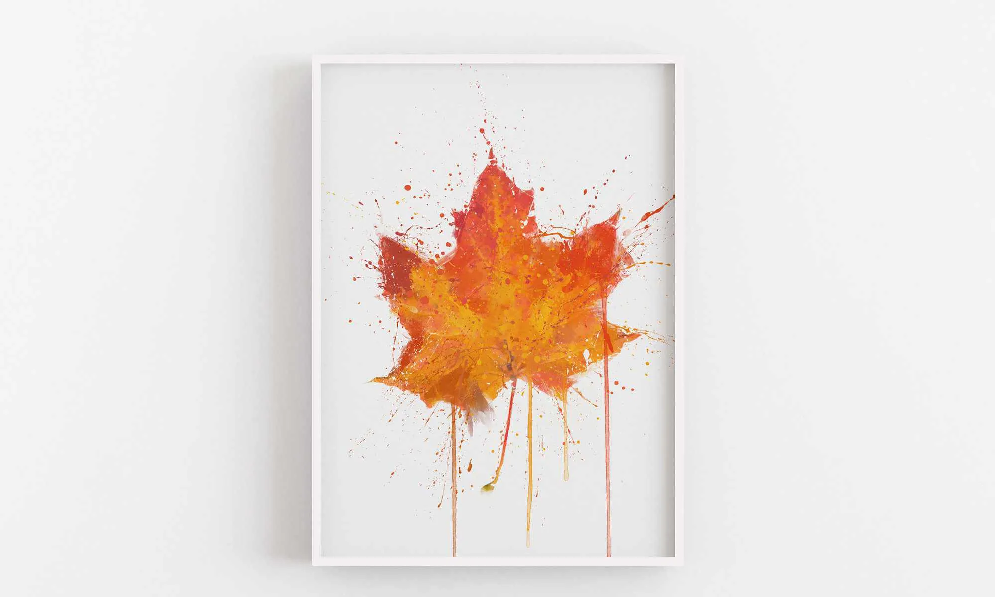 Maple Leaf Wall Art Print