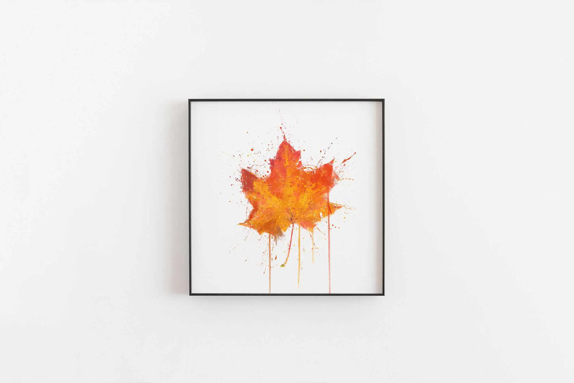 Maple Leaf Wall Art Print