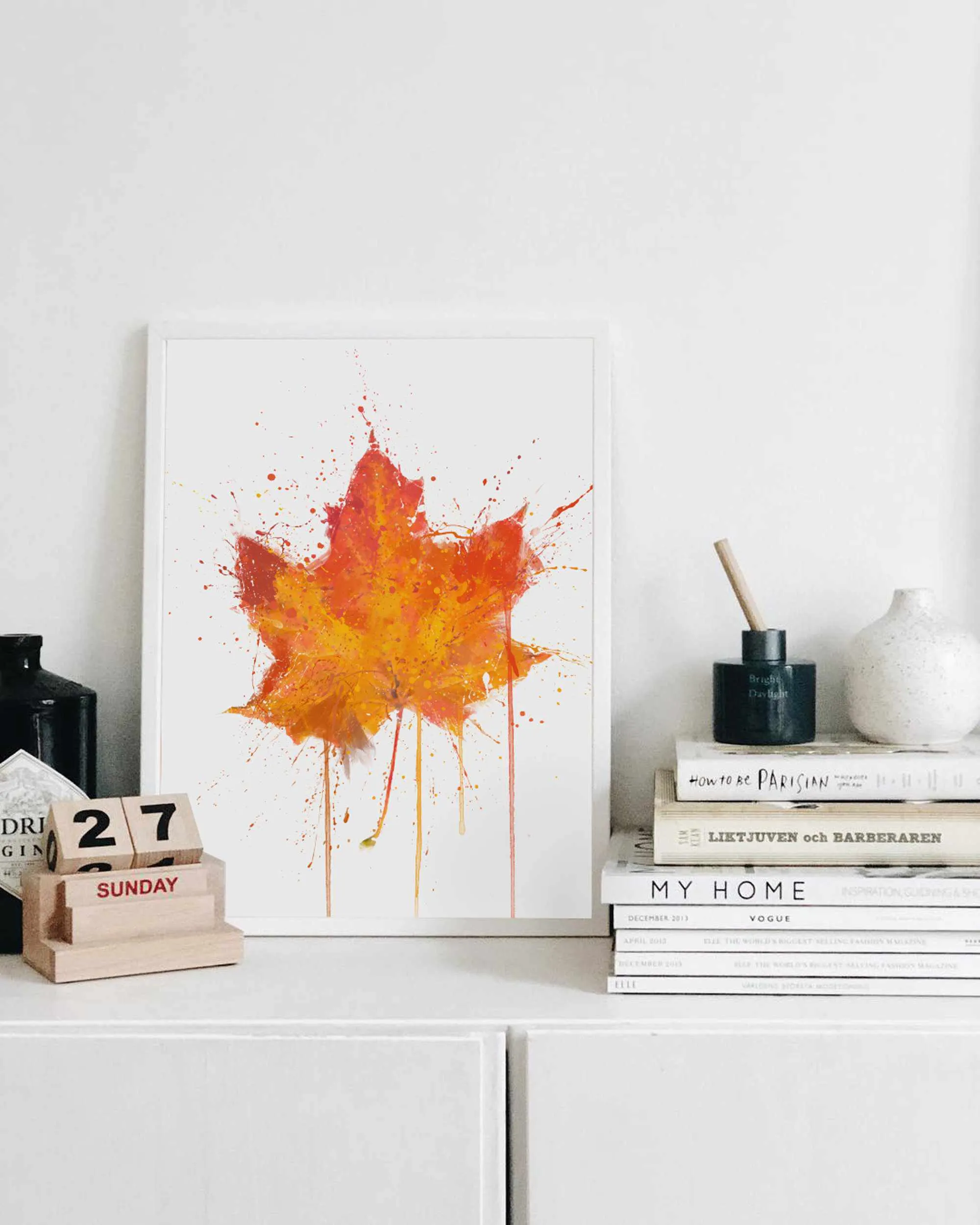 Maple Leaf Wall Art Print