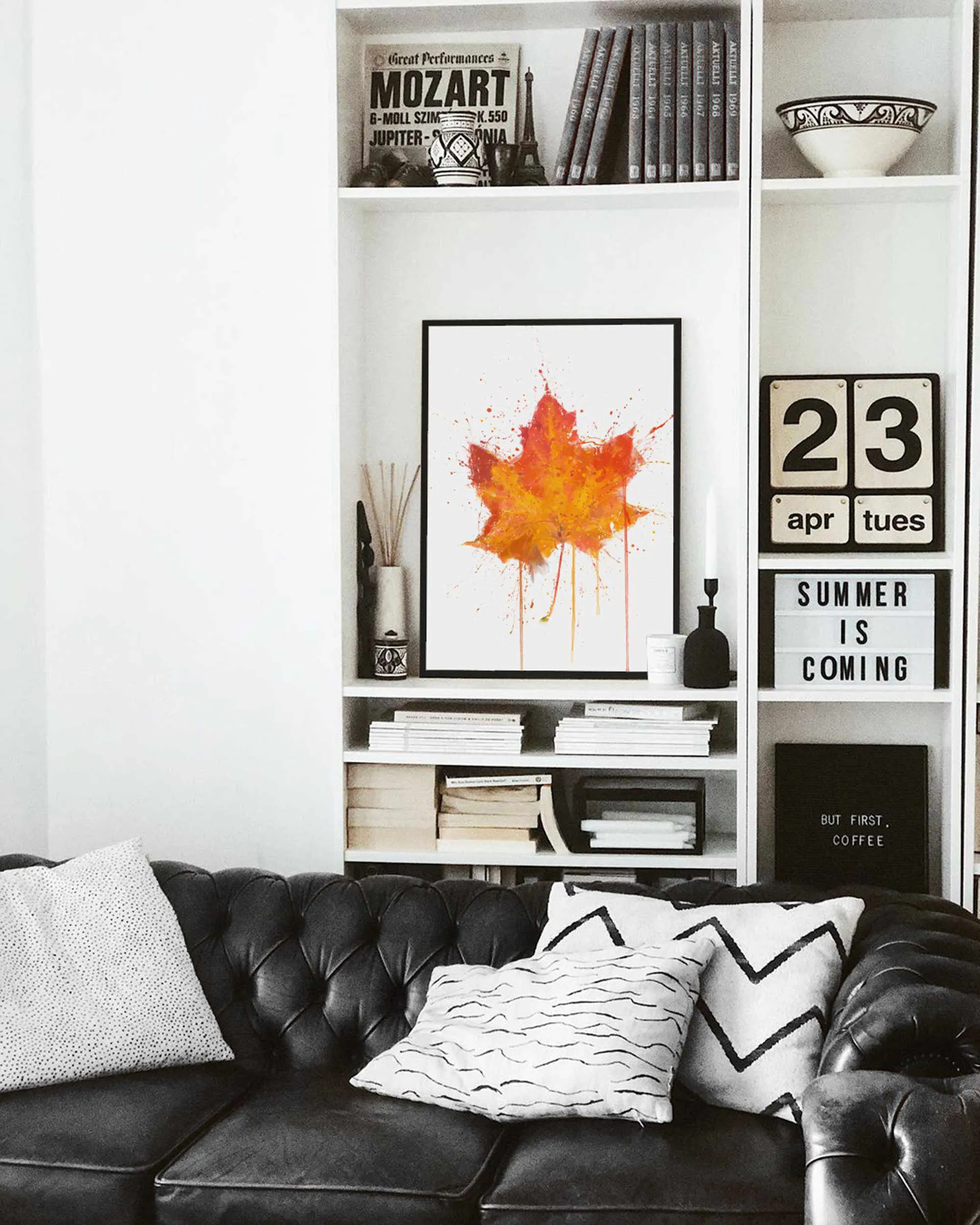 Maple Leaf Wall Art Print