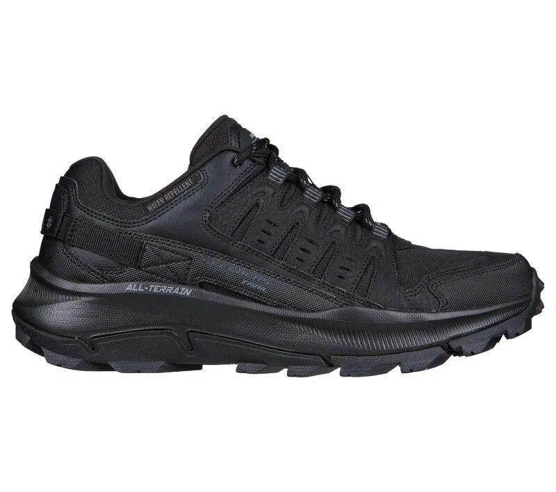 Men's Wide Fit Skechers 237501 Equalizer 5.0 Trail-Solix Walking Sneakers - Black