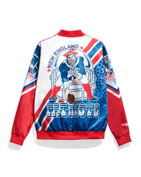 New England Patriots Fanimation Satin Jacket