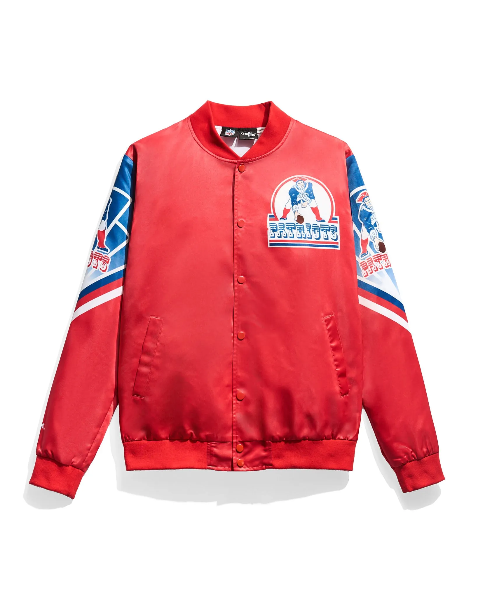 New England Patriots Fanimation Satin Jacket