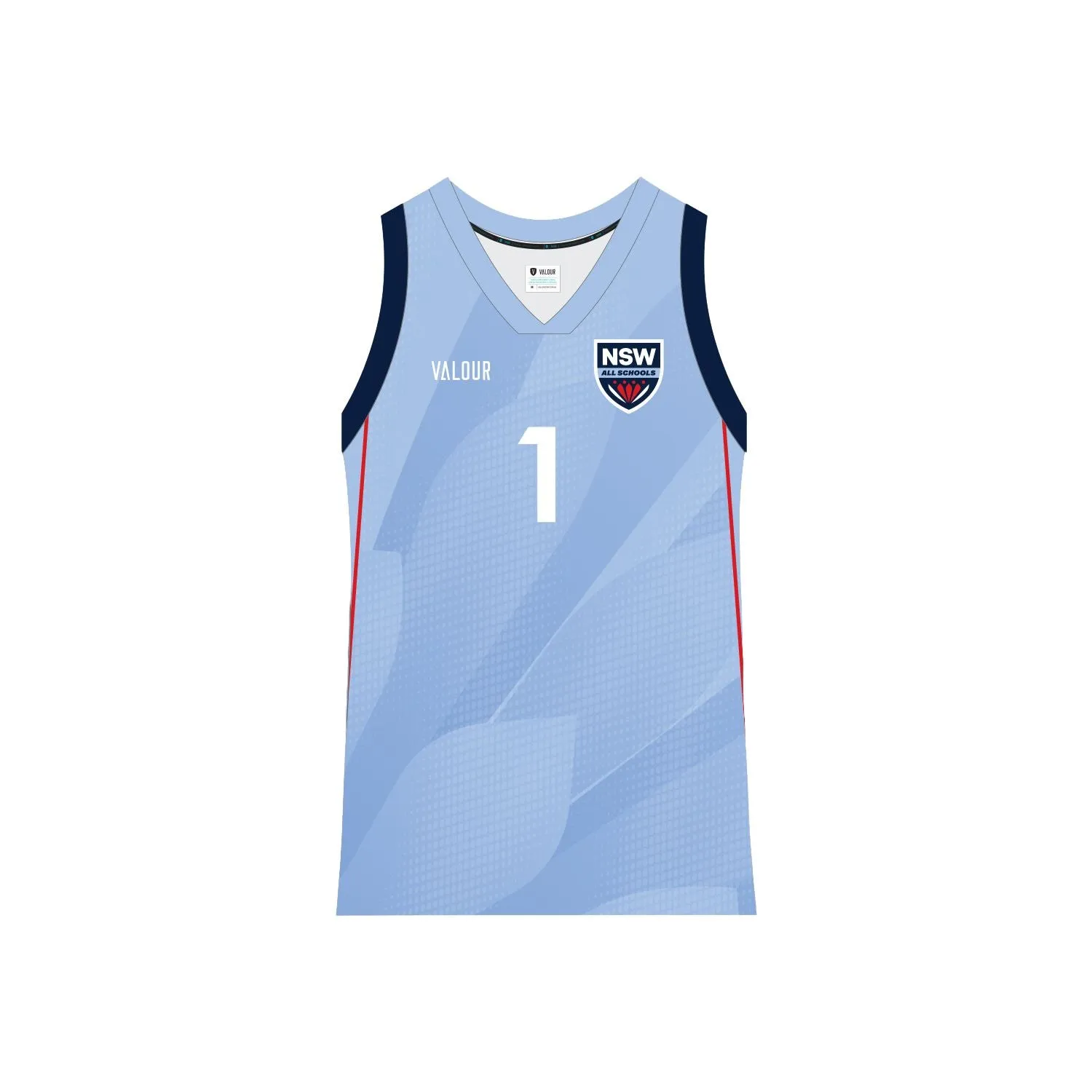 NSW All Schools Female Basketball Singlet