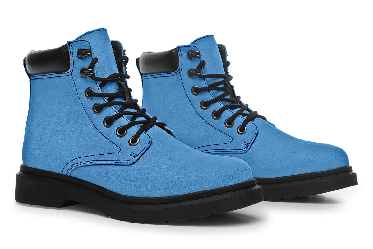 Ocean Wave Classic Boots - High Quality Micro-Suede Weatherproof Vegan Shoes with Stitched on Soles