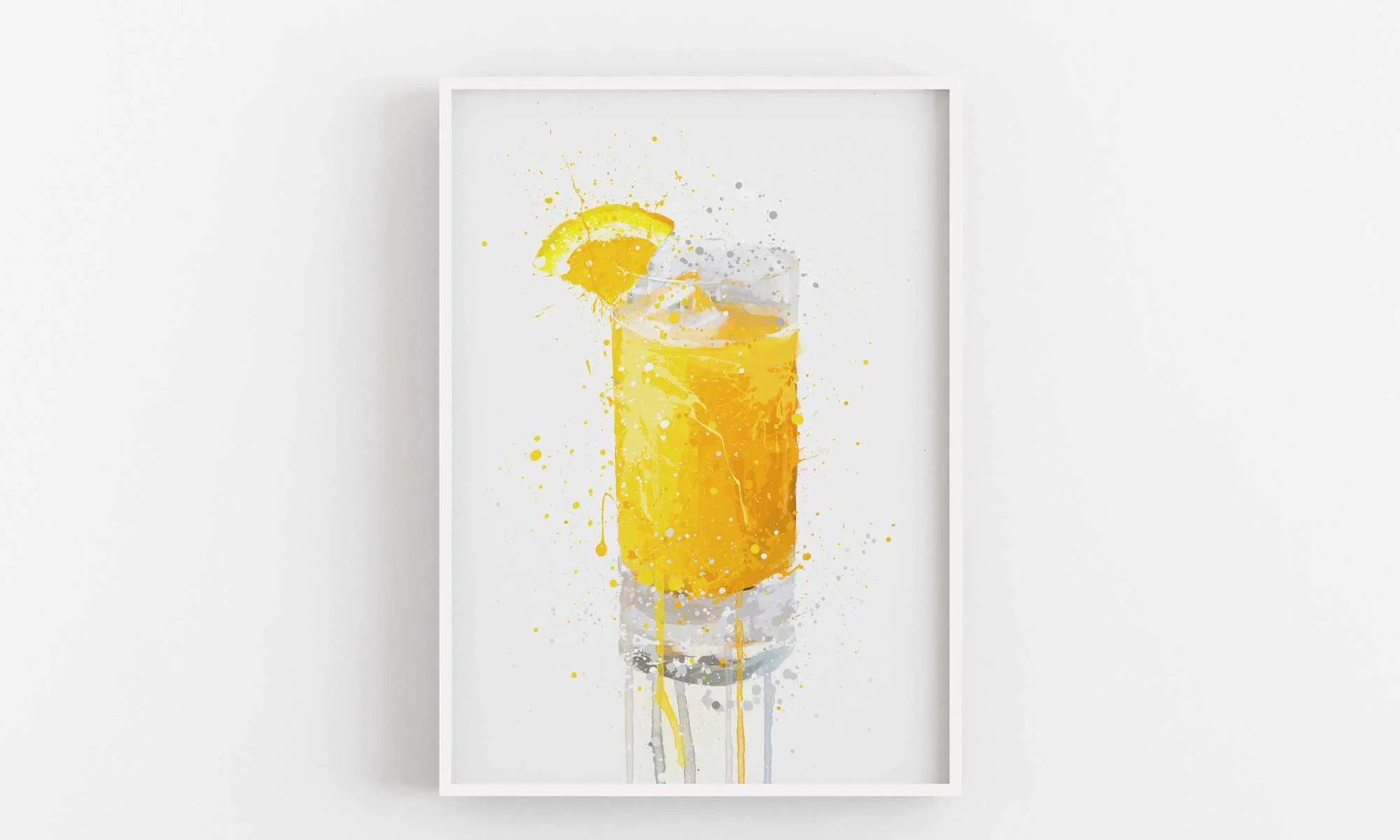 Orange Juice Wall Art Print