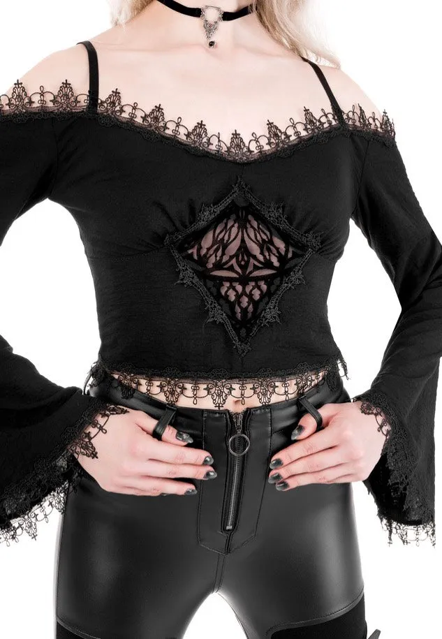 Restyle - Delphyne Black - Top