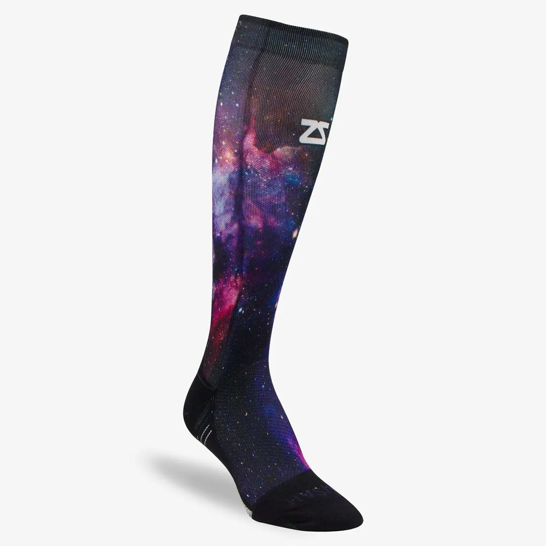 Space Nebula Compression Socks (Knee-High)