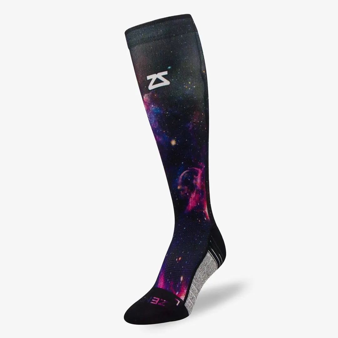 Space Nebula Compression Socks (Knee-High)