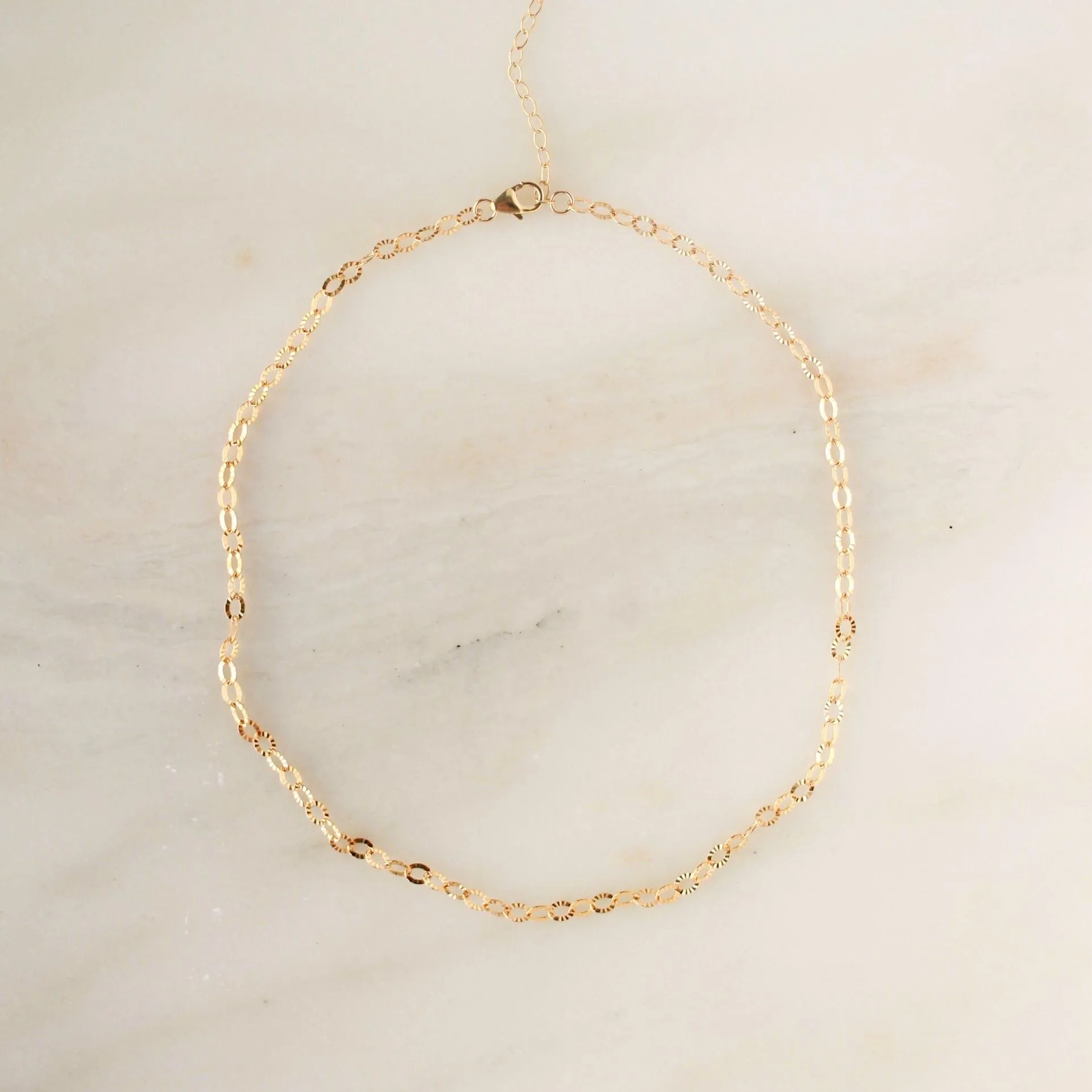 Sunburst Chain Necklace