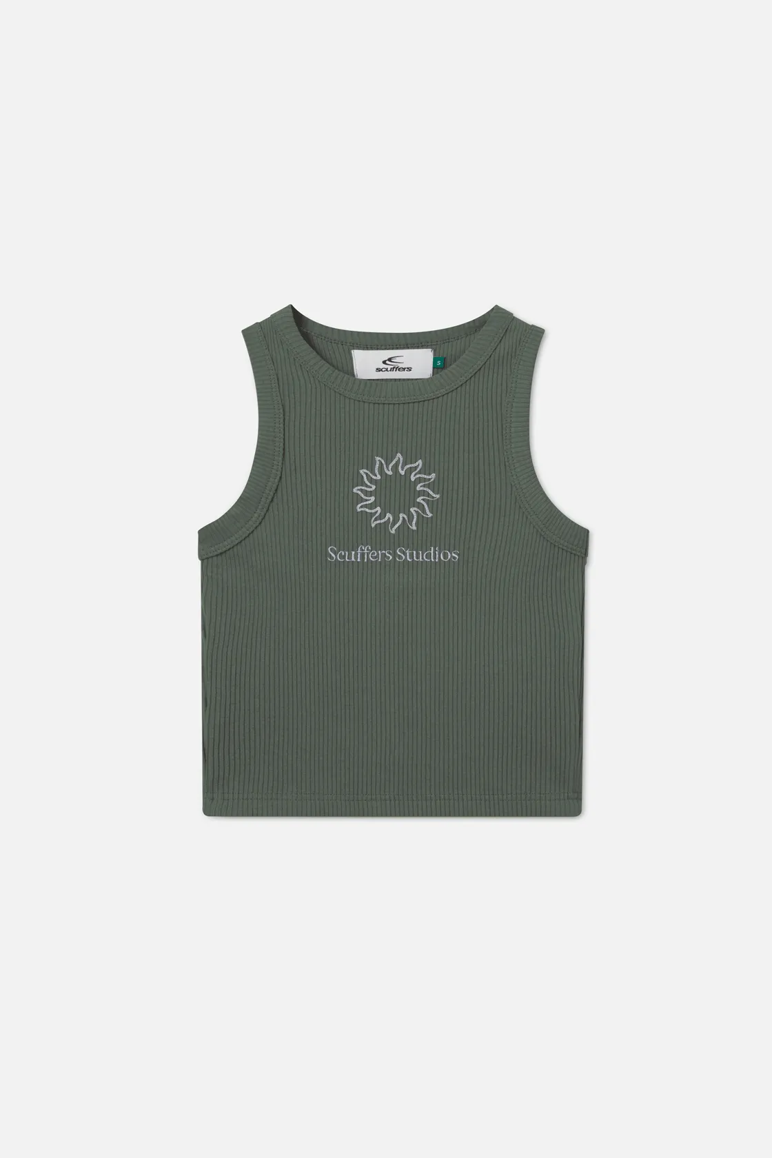 Tarifa Green Tank Top